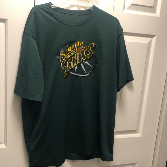 sport tek Seattle Wheelchair Sonic  Men’s Green Yellow T-Shirt Size 2XL - Picture 7 of 13